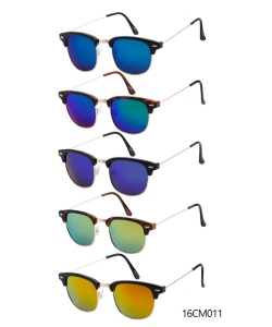 1 Dozen Pack Designer Inspired  Fashion Sunglasses 16CM011